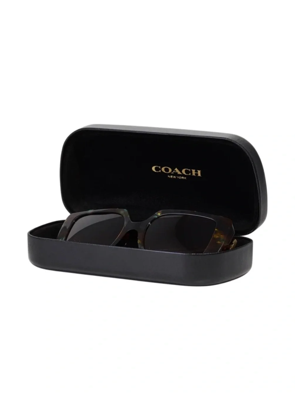 Coach New York Clamshell Eyeglass/Sunglasses Case
